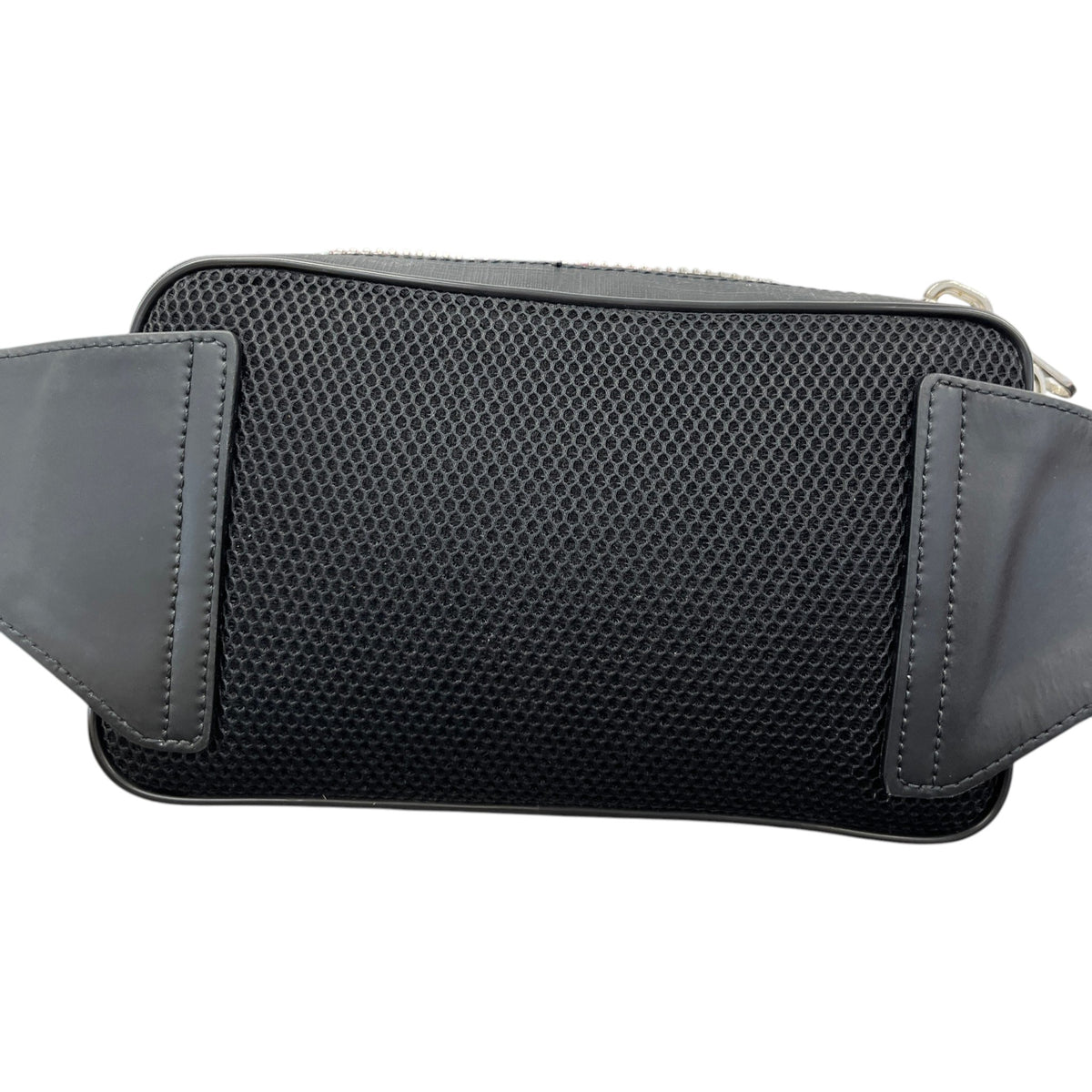 Men's GG Supreme Belt Bag Black - Photo 3