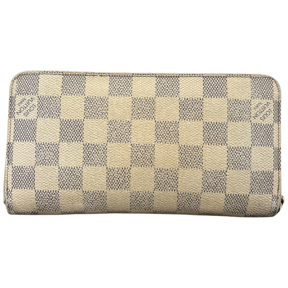 Women's Damier Azur Zippy Wallet White - Photo 5