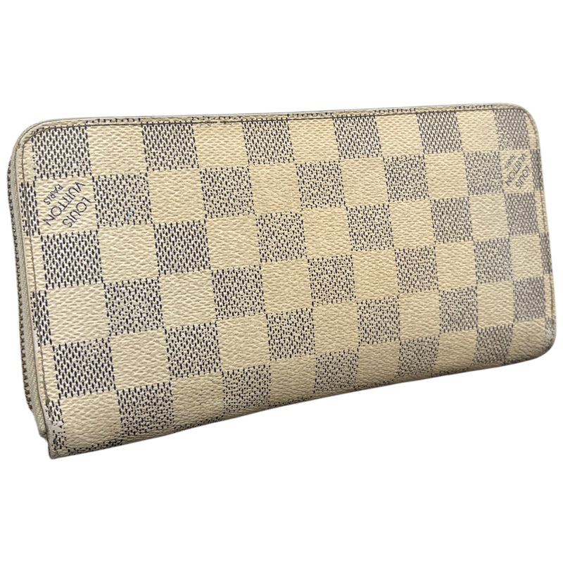 Women's Damier Azur Zippy Wallet White