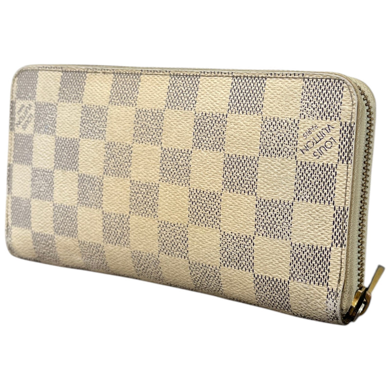 Women's Damier Azur Zippy Wallet White