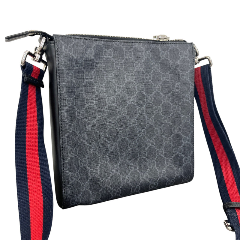 Men's Small GG Supreme Messenger Bag Grey