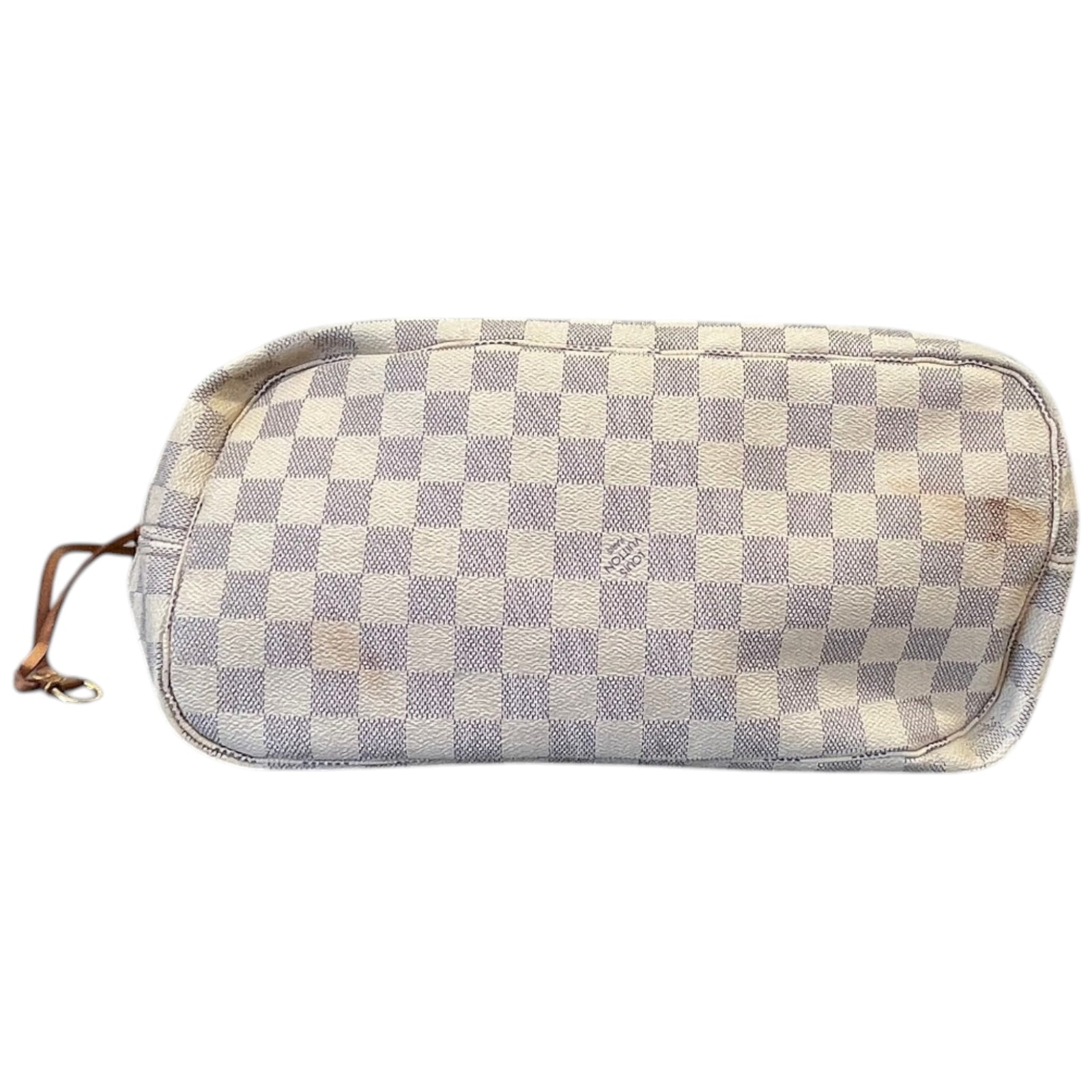 Women's Damier Azur Neverfull Mm Bag Cream - Photo 10