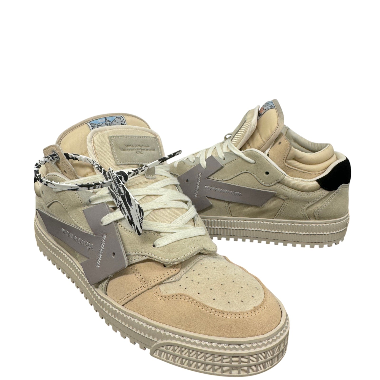 Men's Out Of Office Low Trainers Beige Size UK 10 / EU 44 - Photo 3