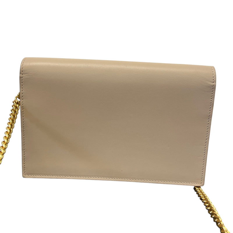 Women's Kate Tassel Small WOC Bag Beige