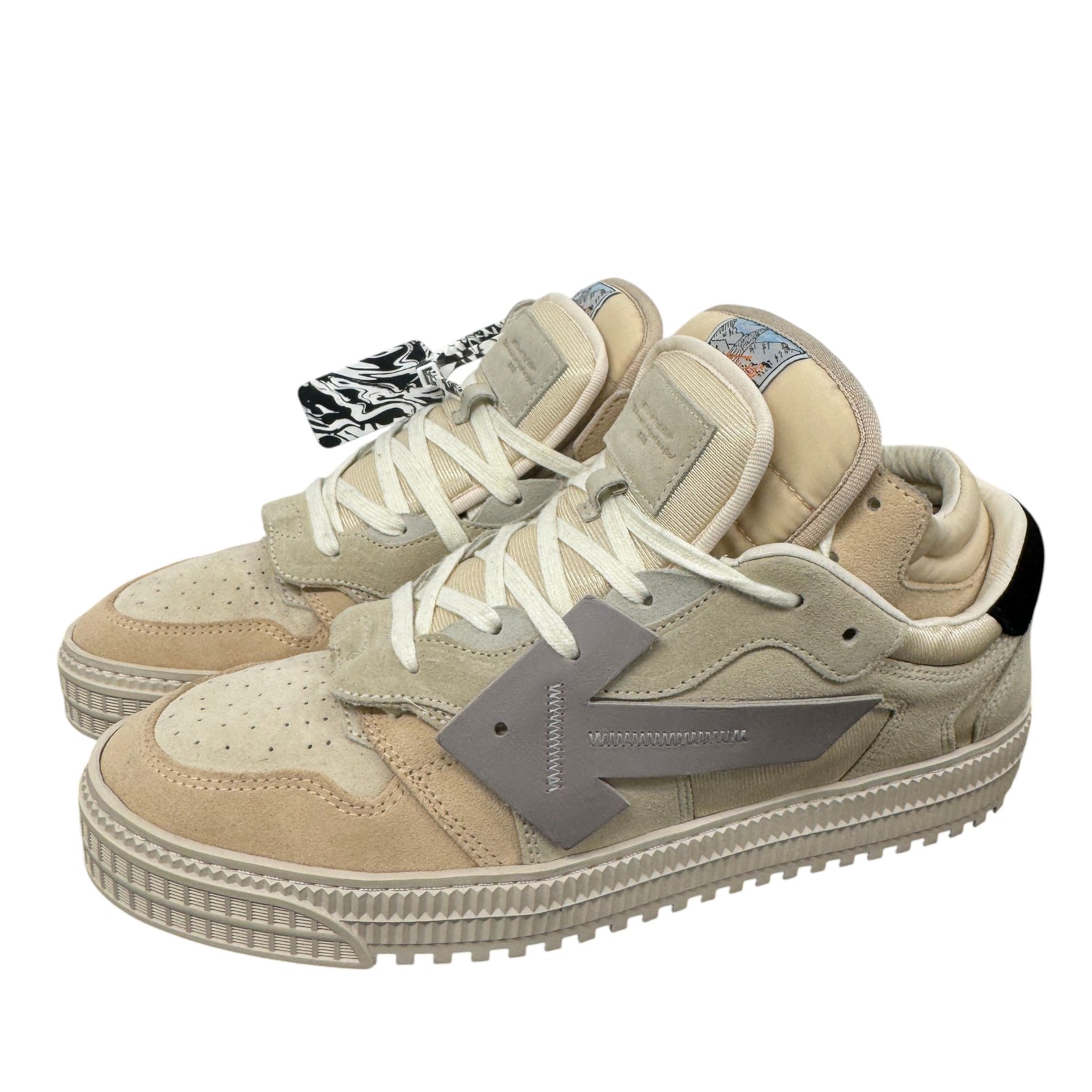Men's Out Of Office Low Trainers Beige Size UK 10 / EU 44 - Photo 7