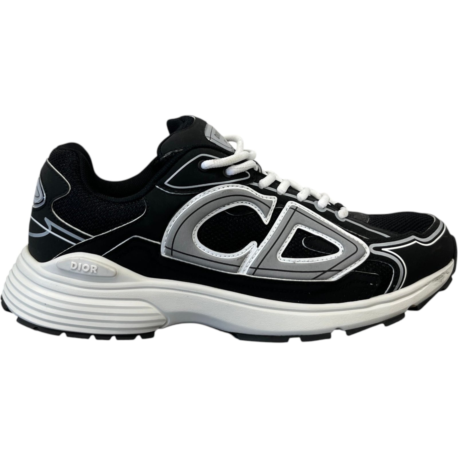 Men's B30 Low Trainers Black Size EU 41 / UK 7 - Photo 1