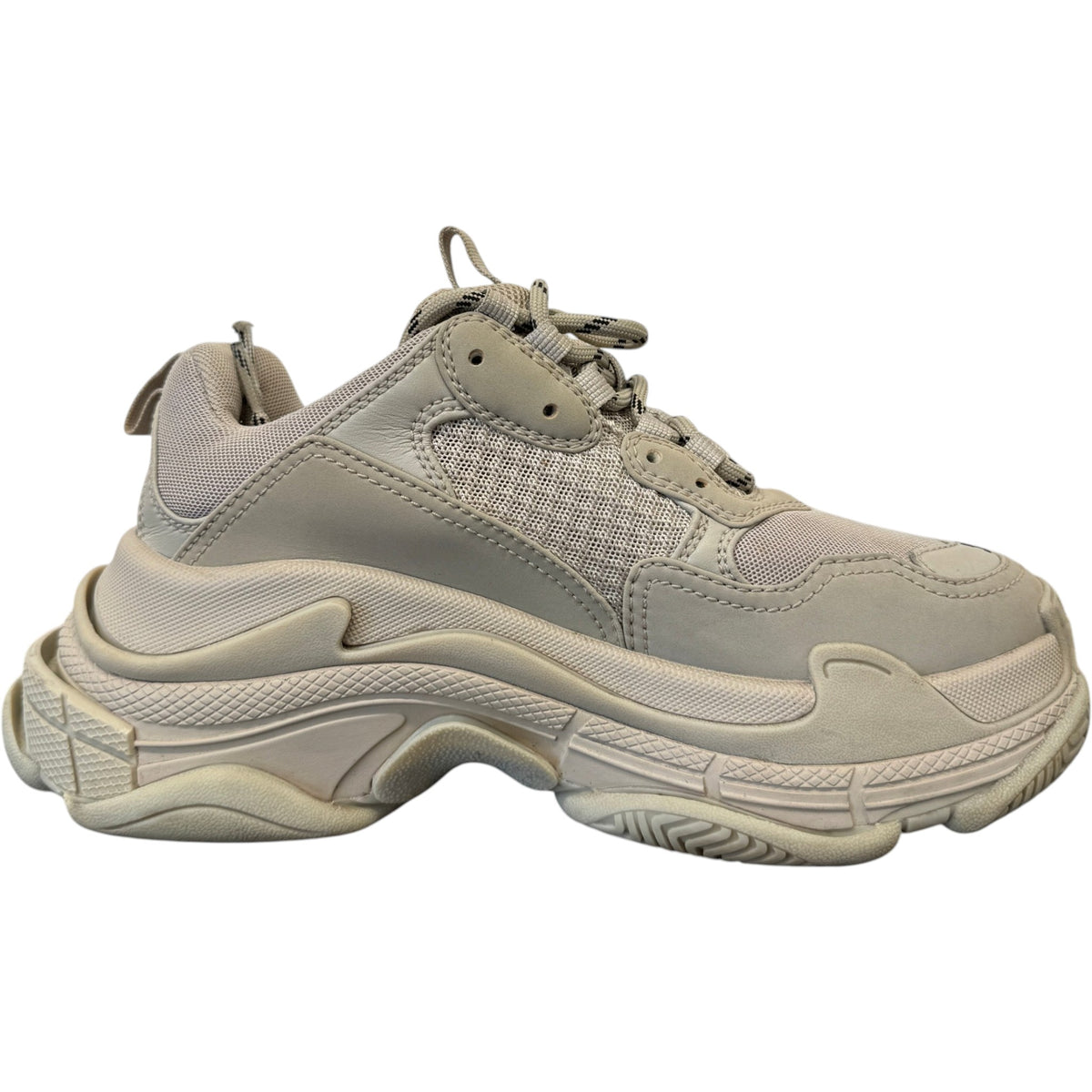 Women's Triple S Low Trainers Grey Size UK 4 / EU 37 - Photo 5