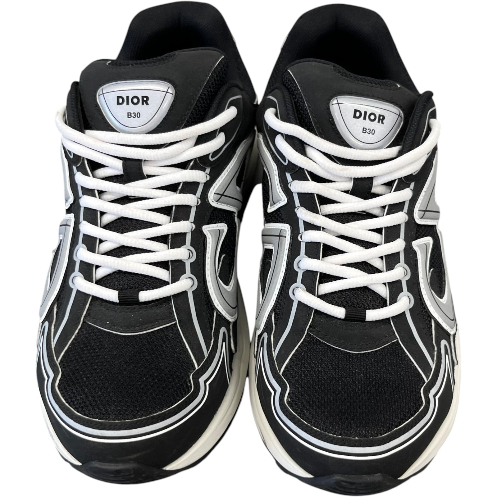 Men's B30 Low Trainers Black Size EU 41 / UK 7 - Photo 6