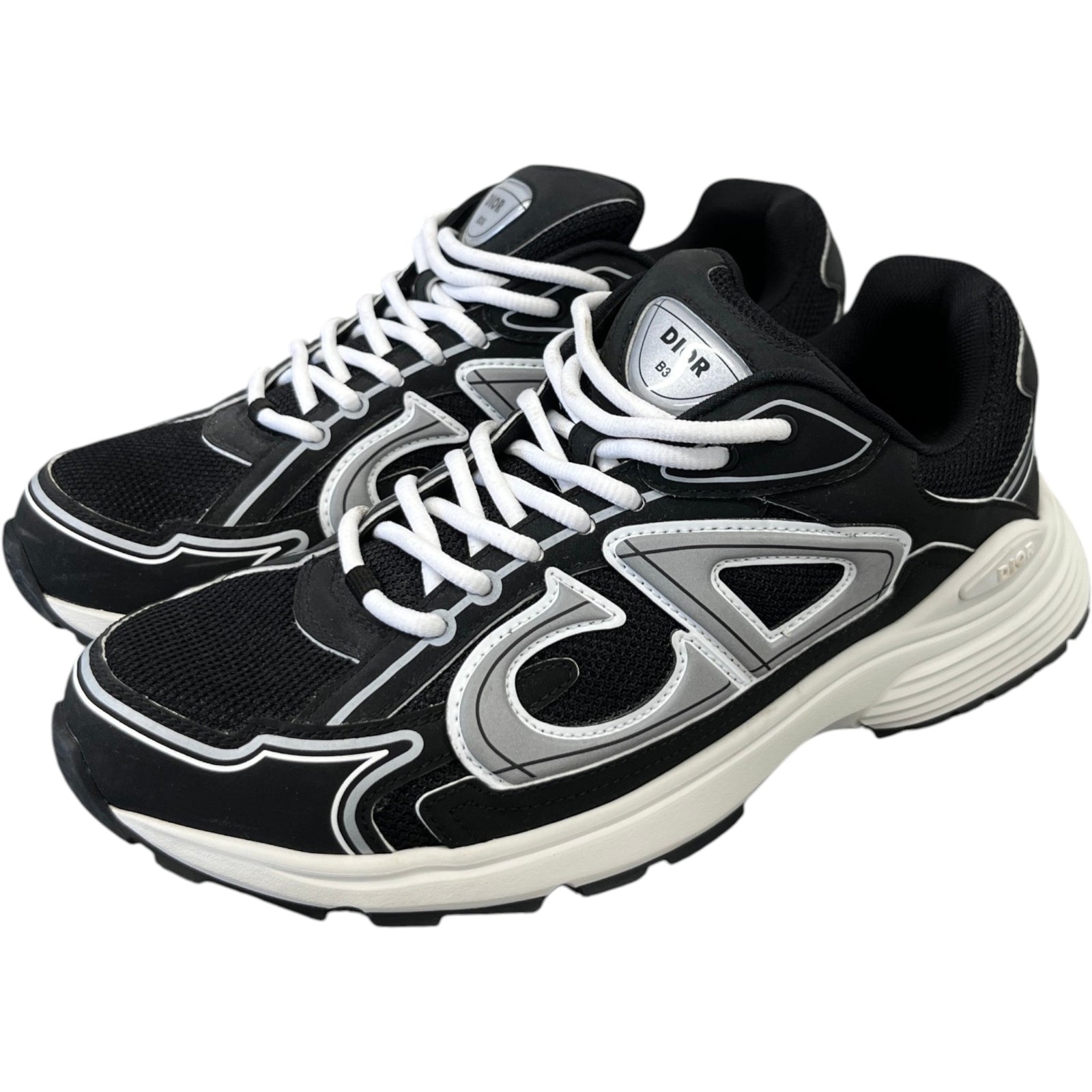Men's B30 Low Trainers Black Size EU 41 / UK 7 - Photo 9