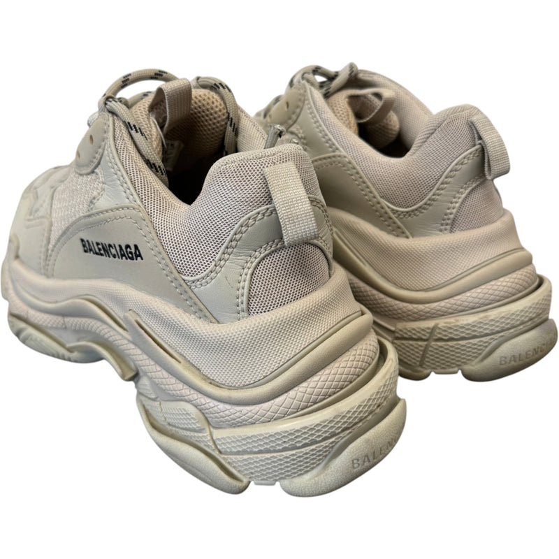 Women's Triple S Low Trainers Grey Size UK 4 / EU 37