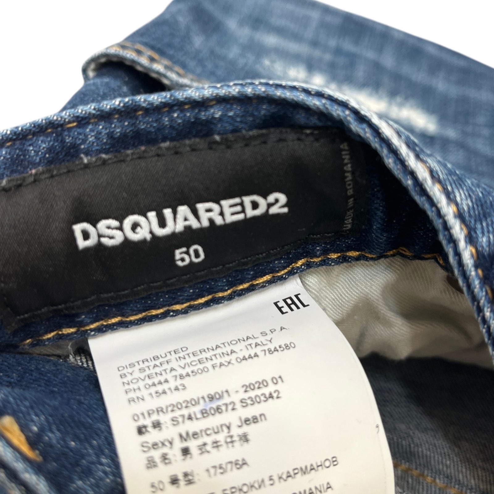 Men's Cool Guy Jeans Blue Size L / W34 - Photo 7