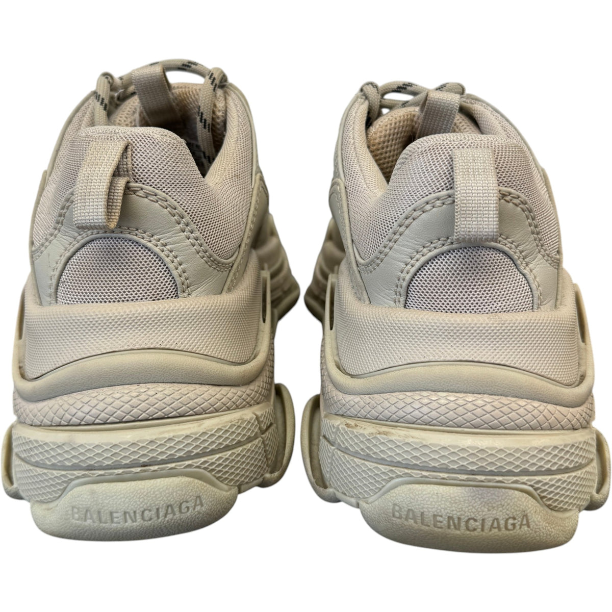 Women's Triple S Low Trainers Grey Size UK 4 / EU 37 - Photo 10