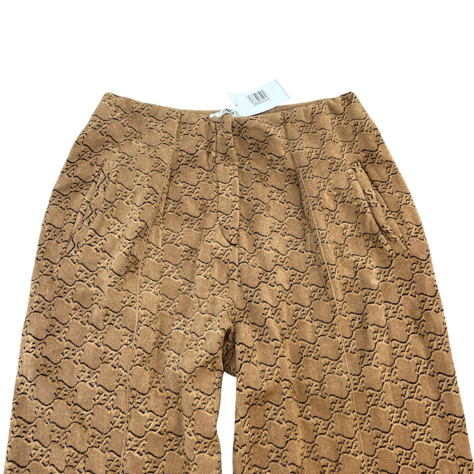 Women's Ff Logo Co-Ord Uk 14 Full Tracksuit Beige Size M - Photo 13