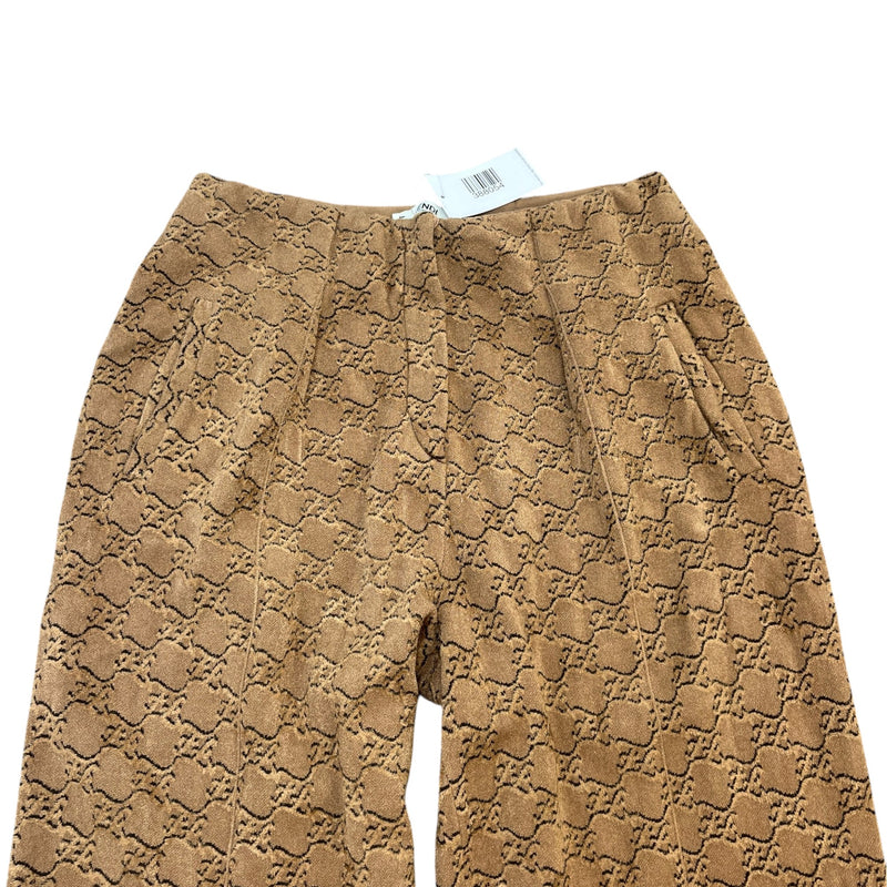 Women's Ff Logo Co-Ord Uk 14 Full Tracksuit Beige Size M