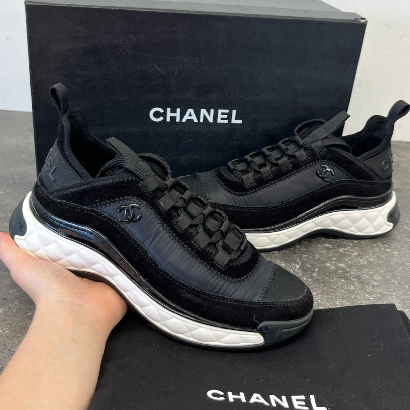Women's Runner Low Trainers Black Size EU 36.5 / UK 3.5 - Photo 12
