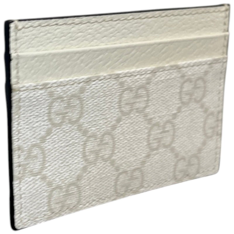 Men's GG Supreme Card Holder White