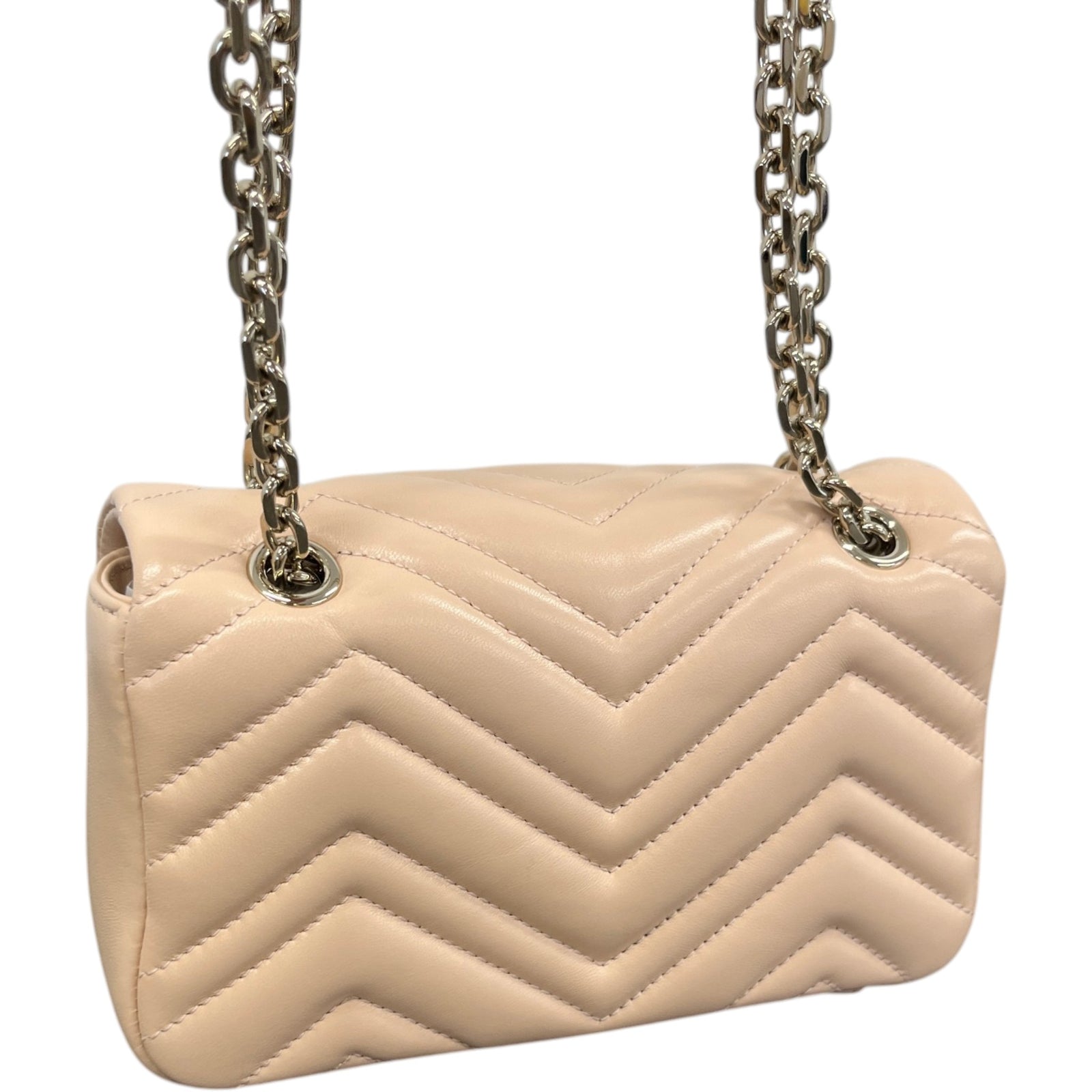 Women's Gg Marmont Small Handbag Pink - Photo 9