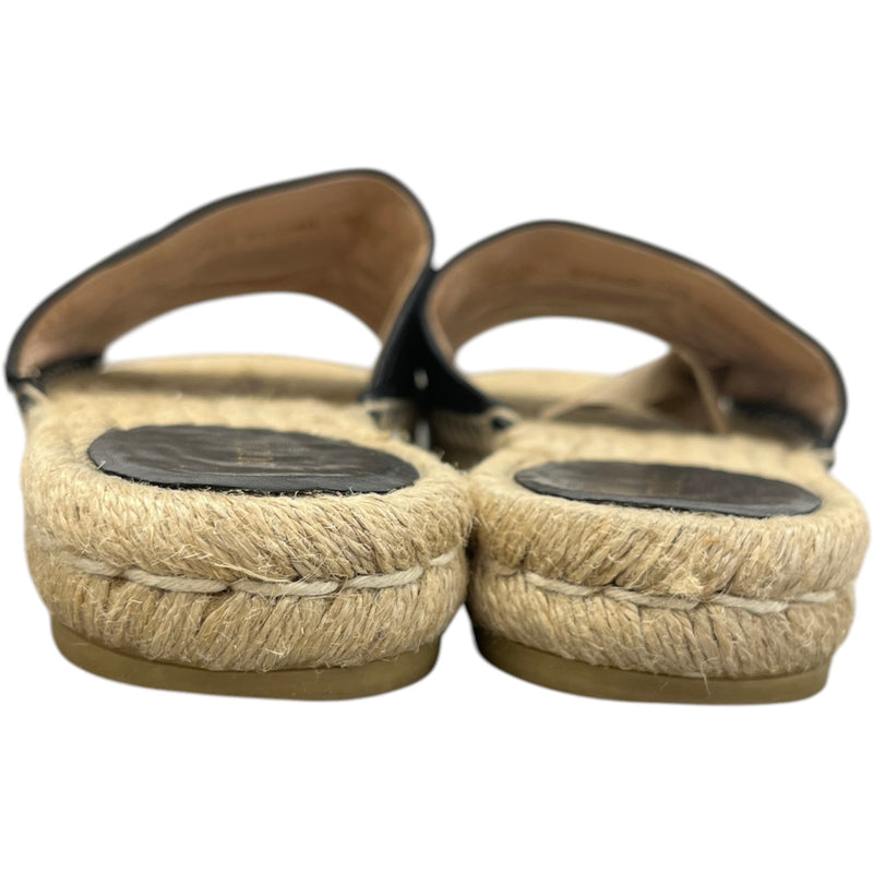 Women's Gg Marmont Espadrilles Black Size EU 38.5 / UK 5.5