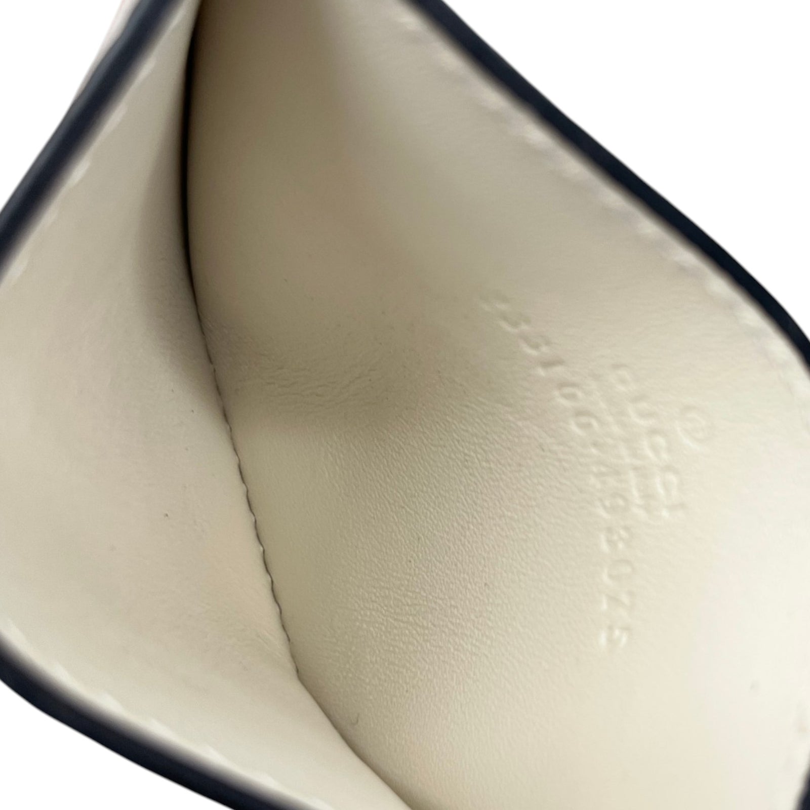 Men's GG Supreme Card Holder White - Photo 7