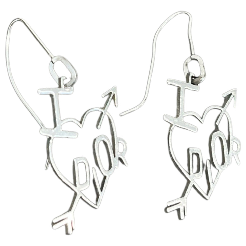 Women's I Love Dior Earrings Silver