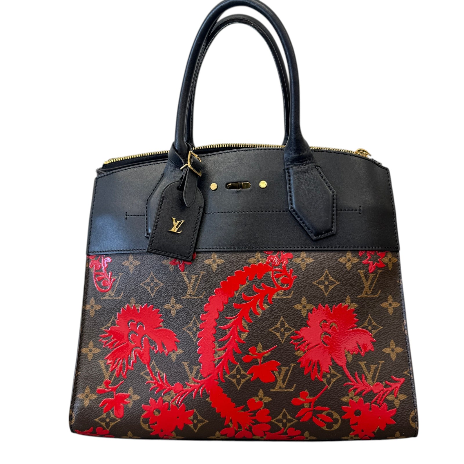 Women's Blossom City Steamer Mm Handbag Black - Photo 1