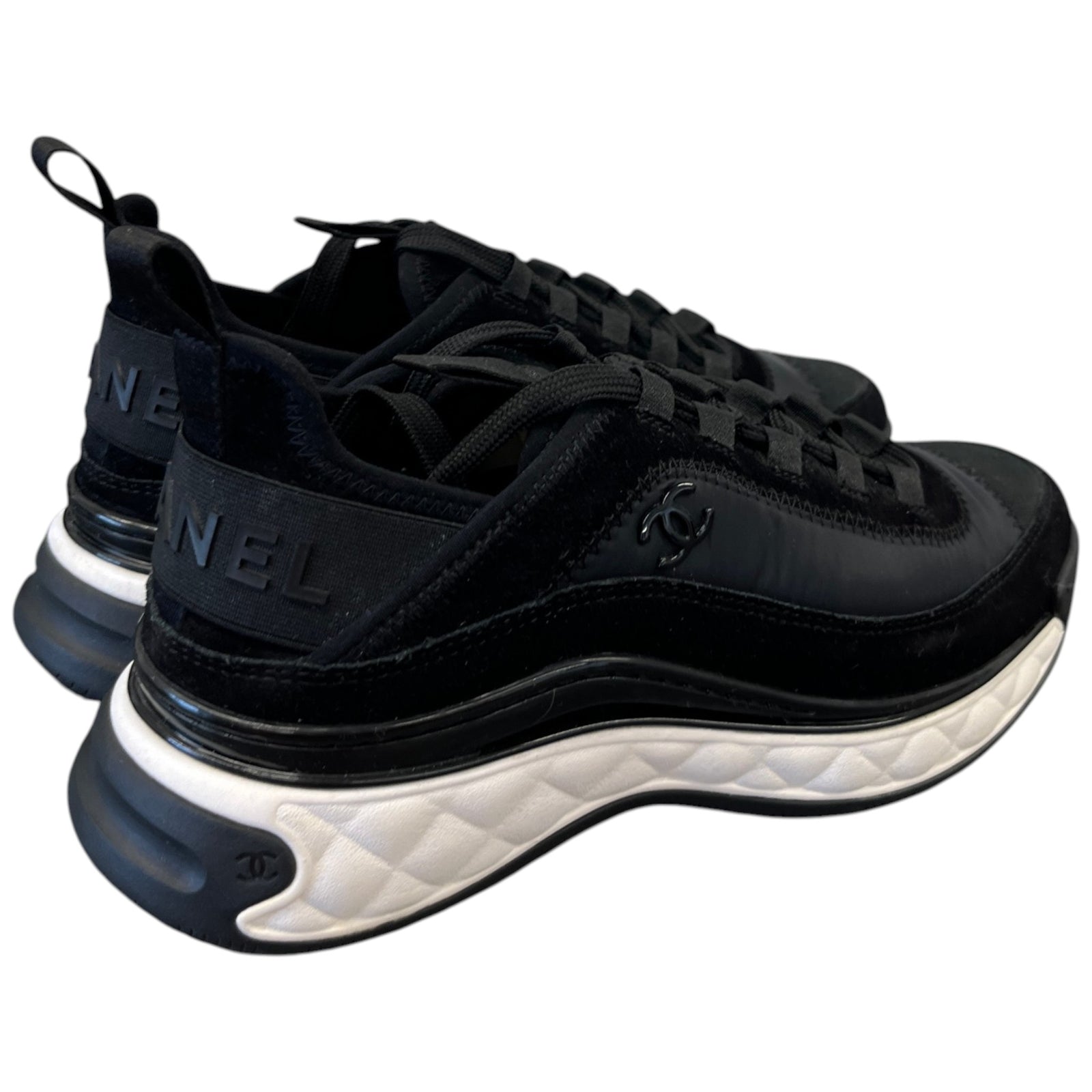 Women's Runner Low Trainers Black Size EU 36.5 / UK 3.5 - Photo 8
