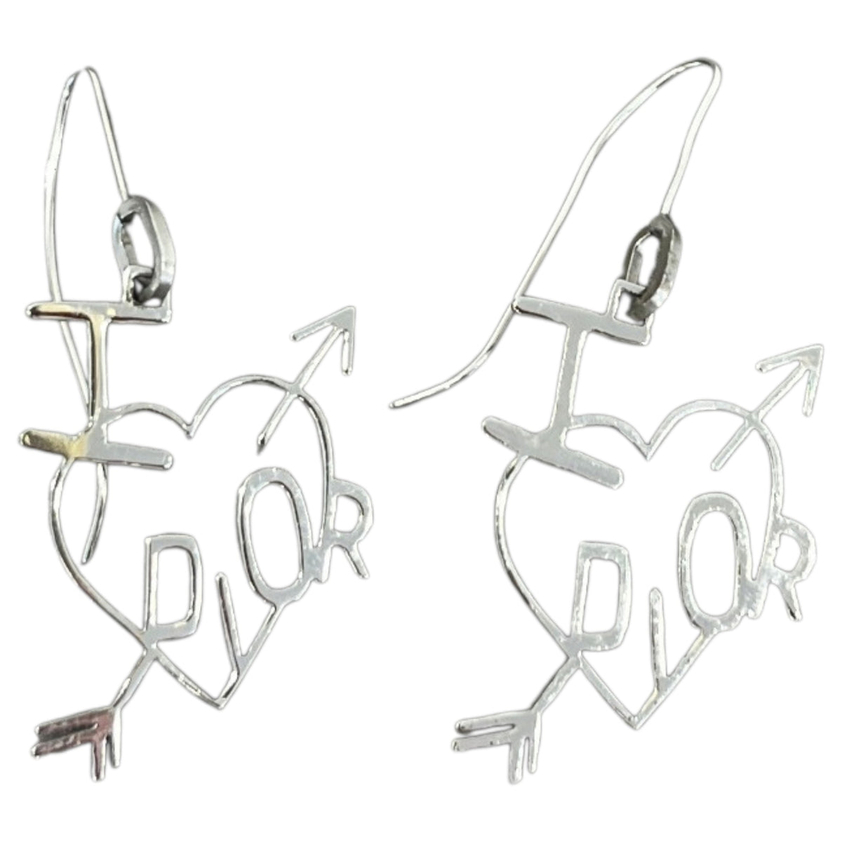 Women's I Love Dior Earrings Silver - Photo 7