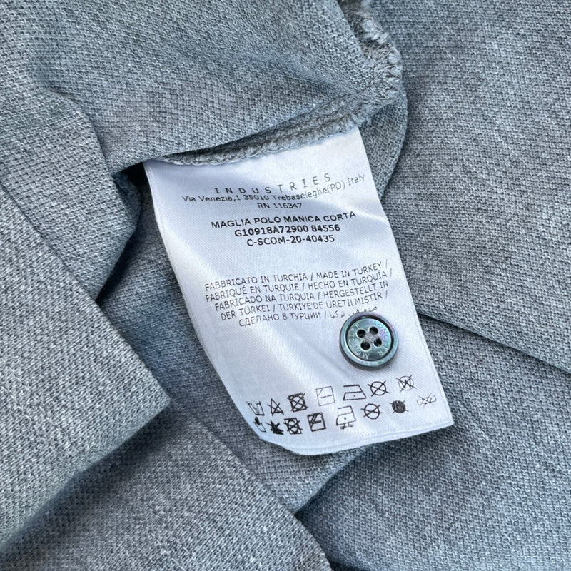 Men's Maglia Polo Shirt Grey Size M
