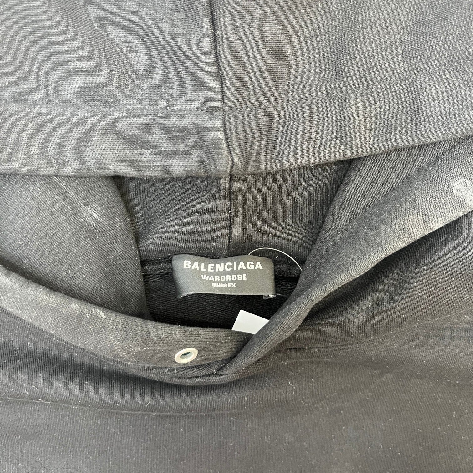 Men's Political Campaign Hoodie Black Size M - Photo 7