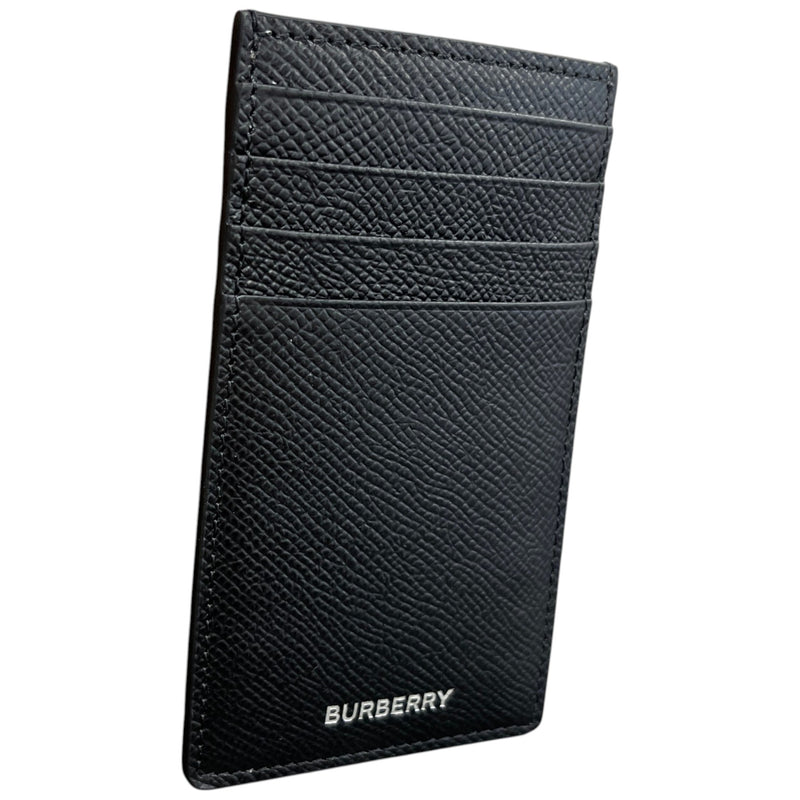 Men's Foiled Logo Card Holder Black