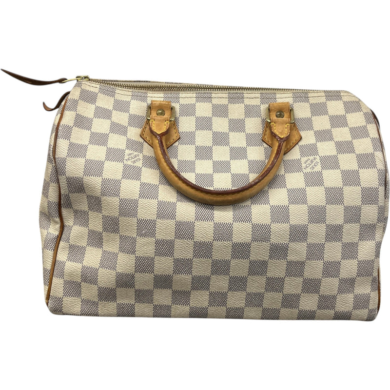 Women's Damier Azur Speedy 30 Bag White