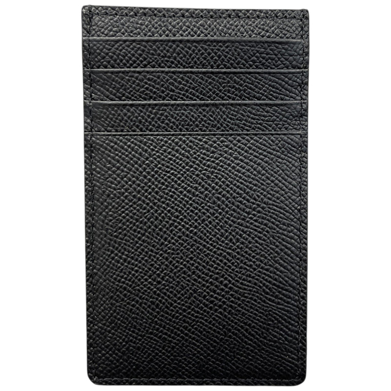 Men's Foiled Logo Card Holder Black