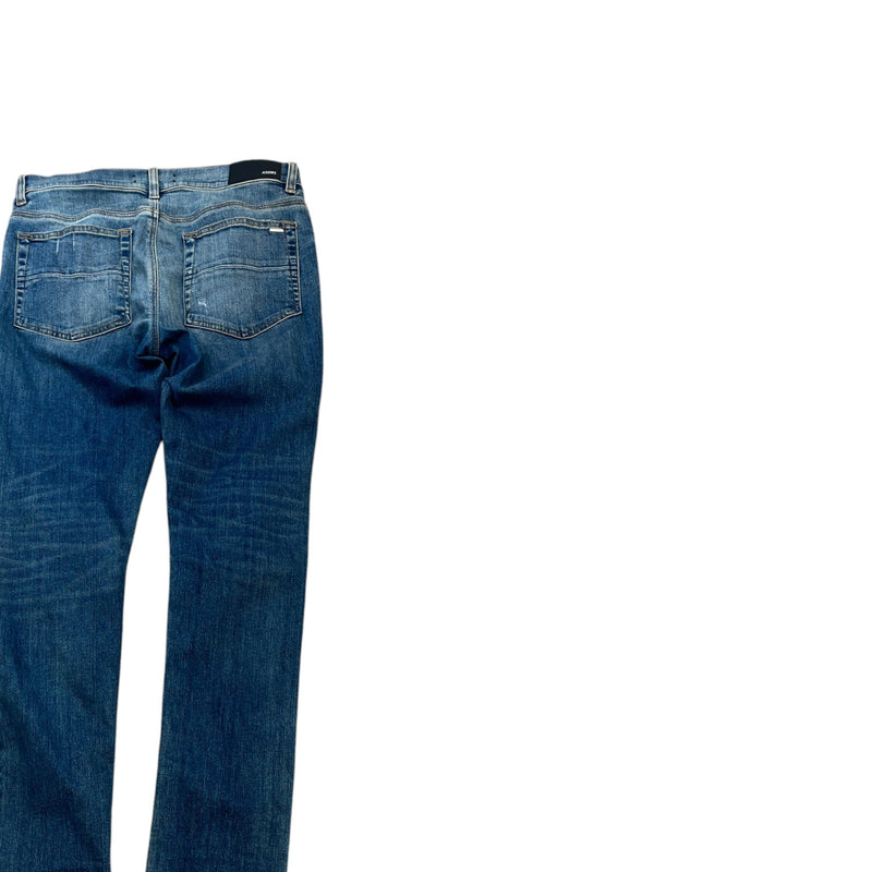 Men's MX1 Distressed Jeans Blue Size M / W32