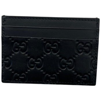 Men's GG Supreme Card Holder Black