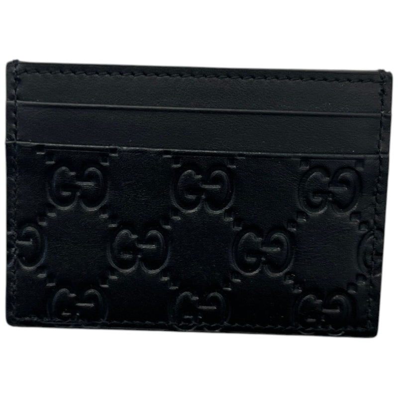 Men's GG Supreme Card Holder Black