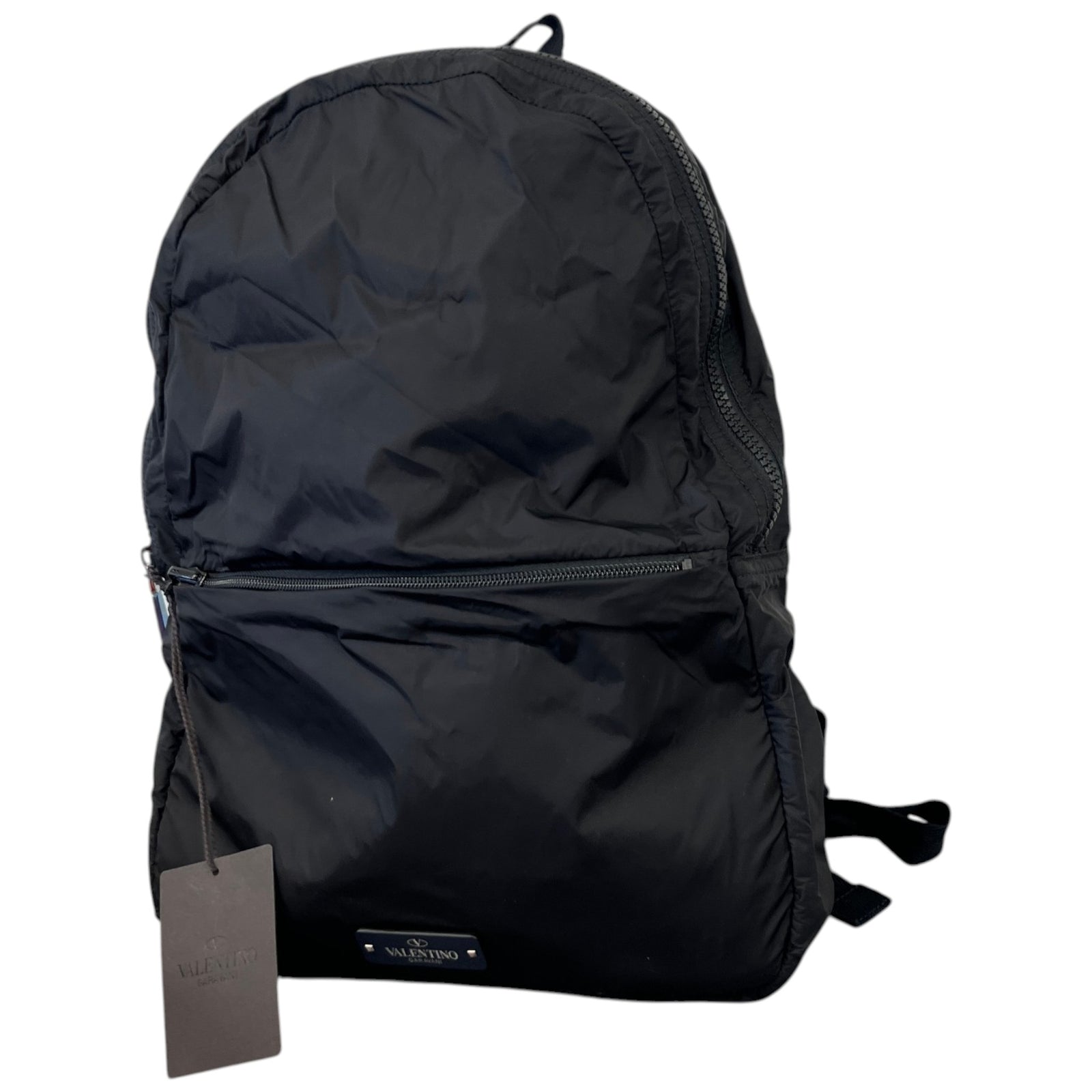 Men's Logo Patch Backpack Black - Photo 5
