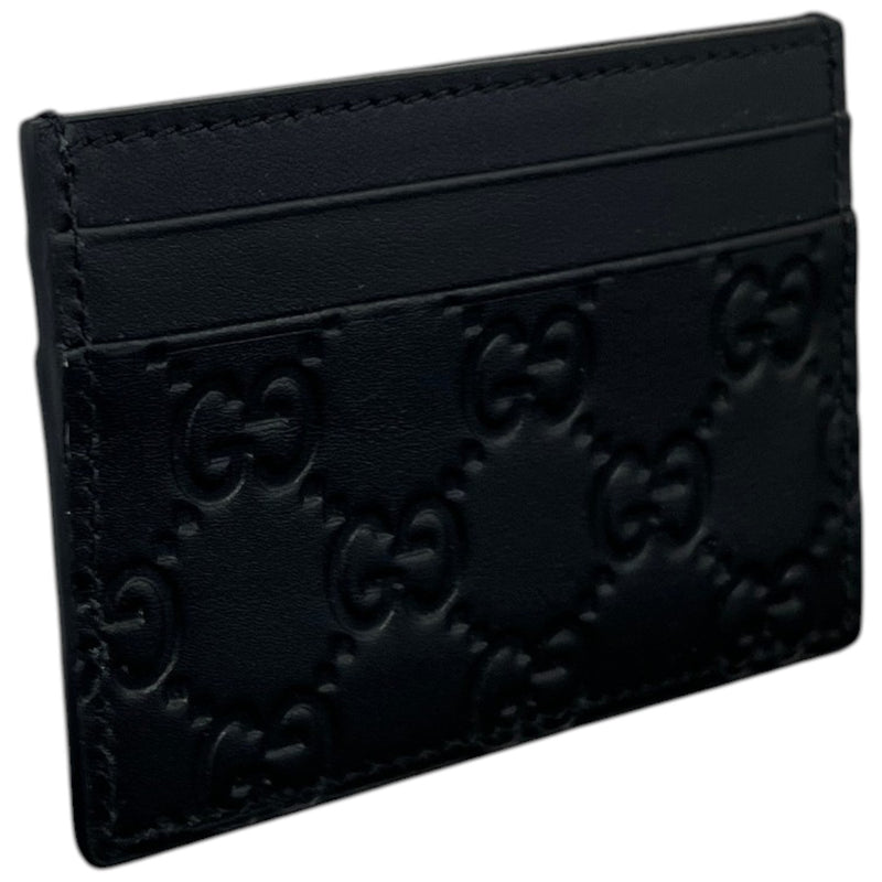 Men's GG Supreme Card Holder Black