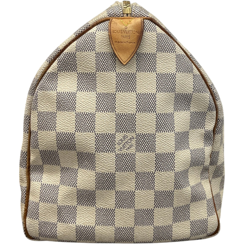 Women's Damier Azur Speedy 30 Bag White