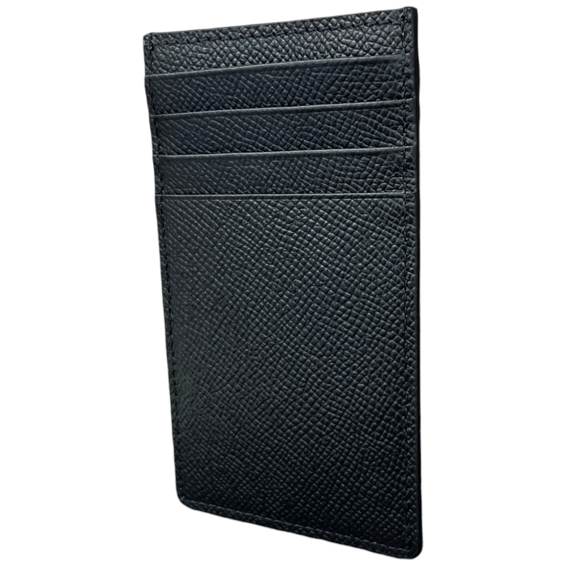 Men's Foiled Logo Card Holder Black