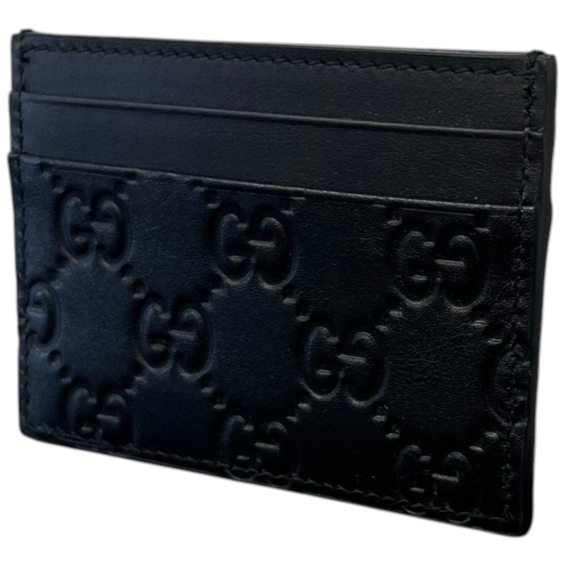 Men's GG Supreme Card Holder Black
