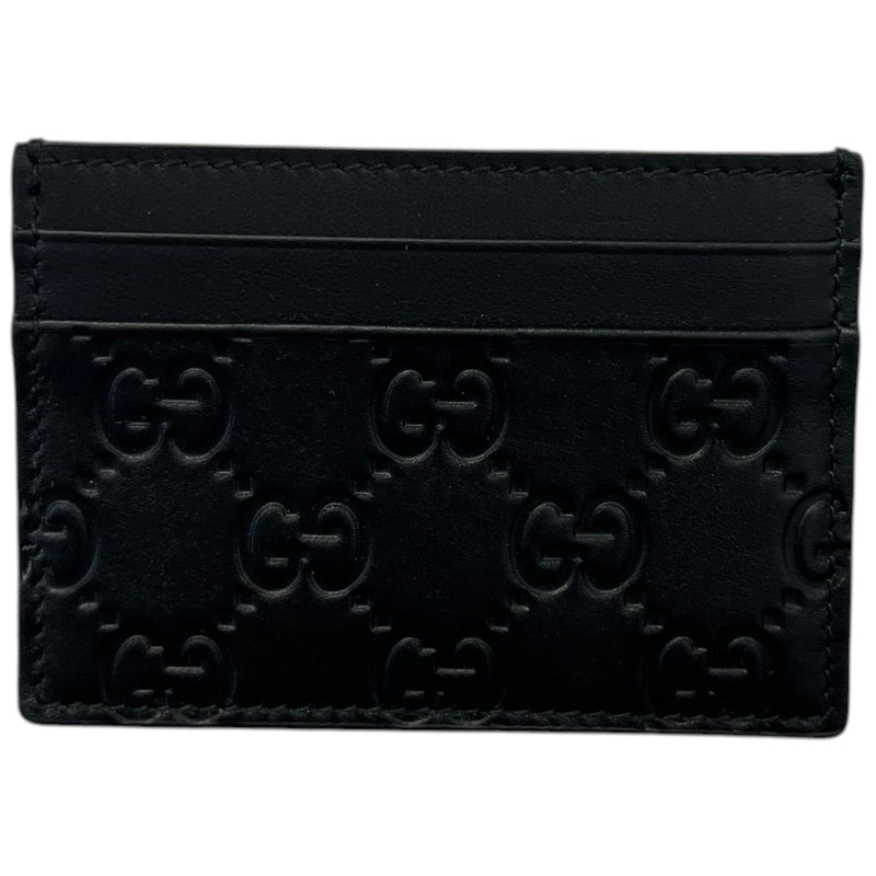 Men's GG Supreme Card Holder Black