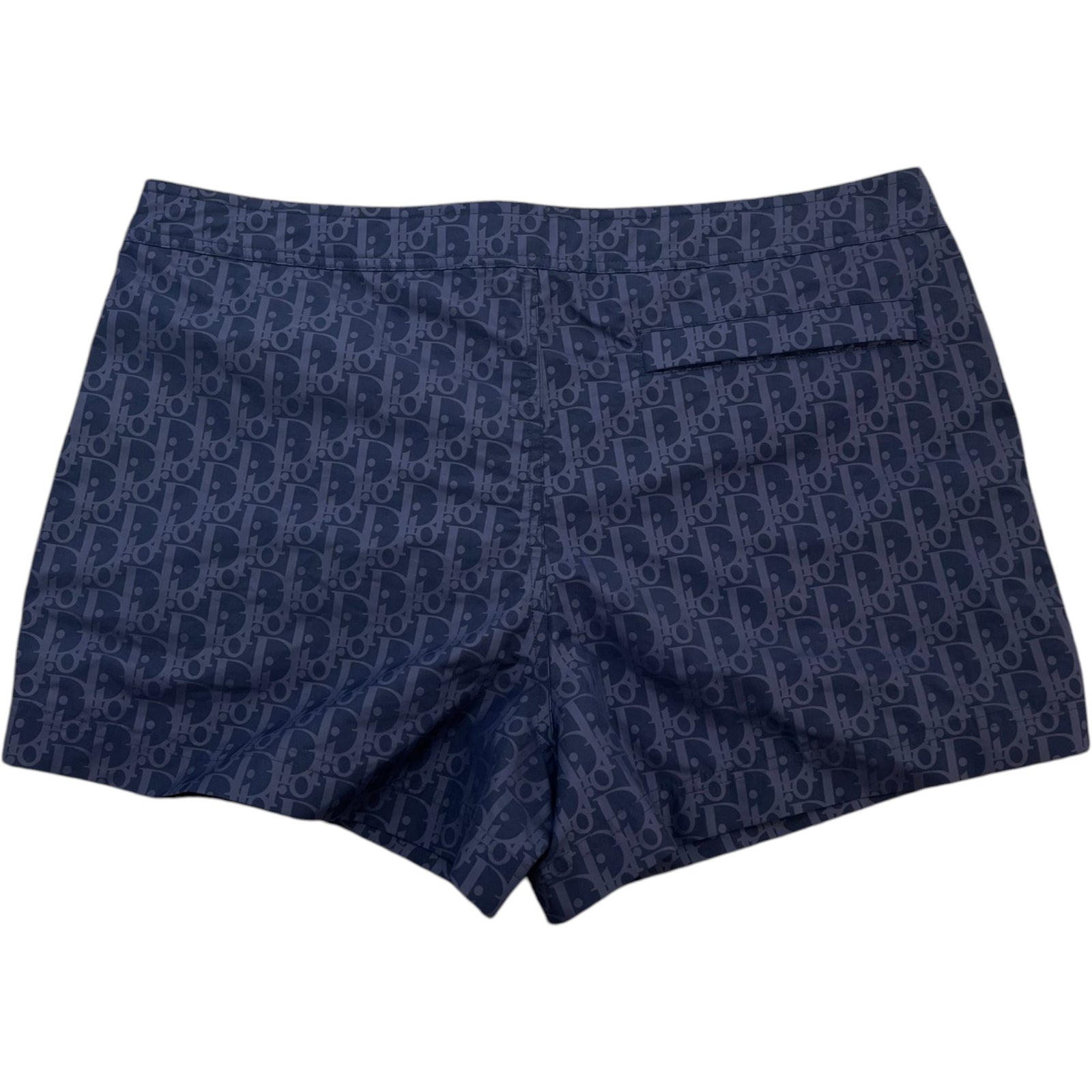 Men's Oblique Swim Shorts Navy Size L / W34 - Photo 2