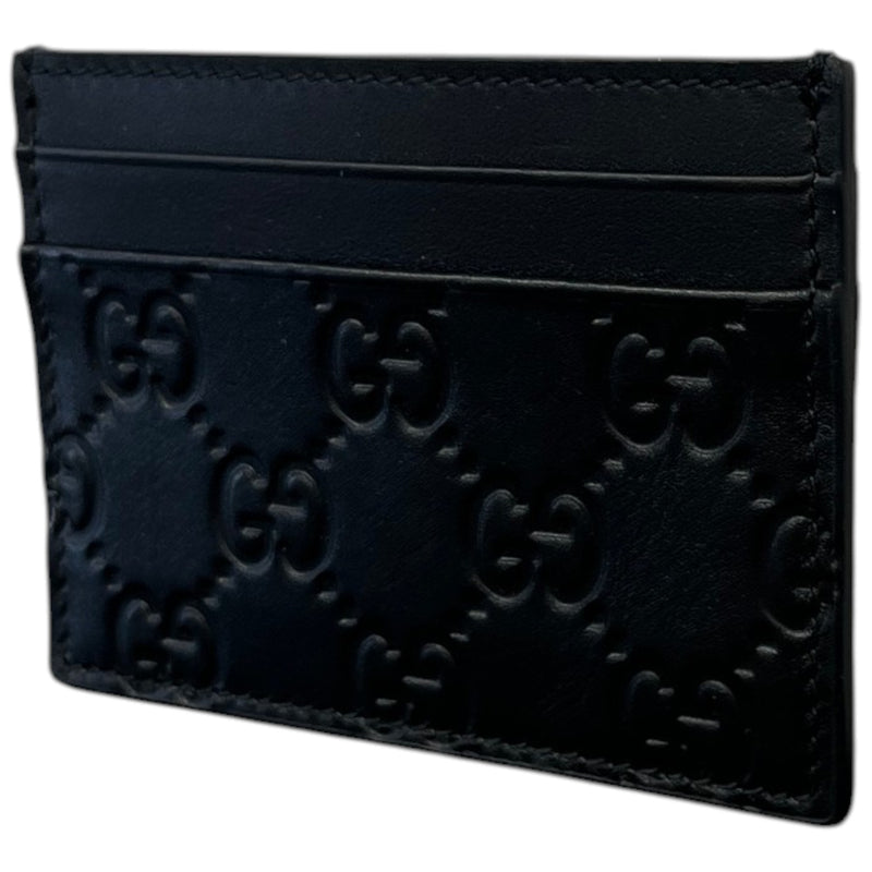 Men's GG Supreme Card Holder Black