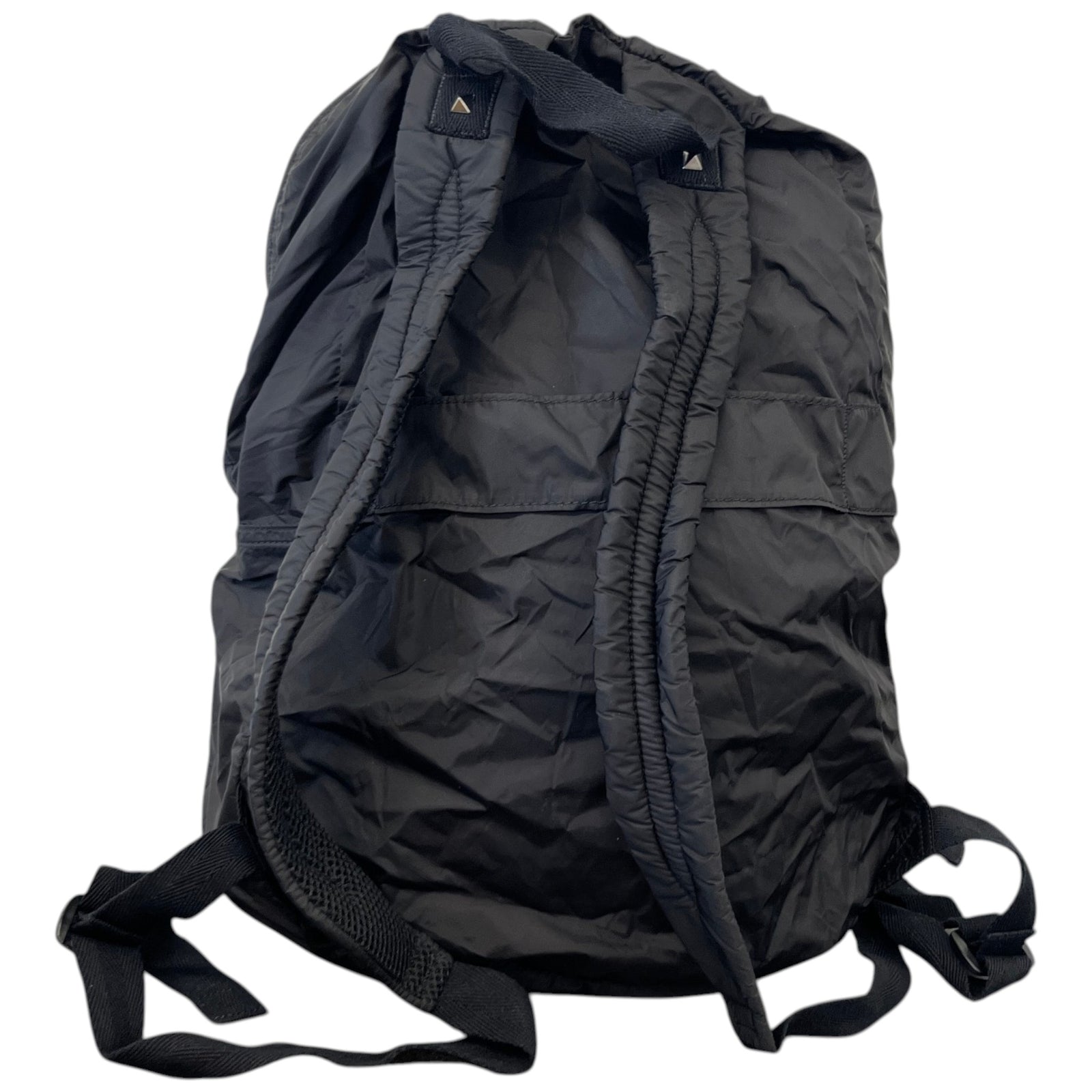Men's Logo Patch Backpack Black - Photo 3