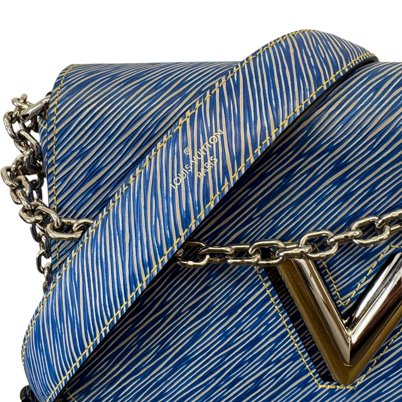 Women's Epi Twist MM Medium Handbag Blue