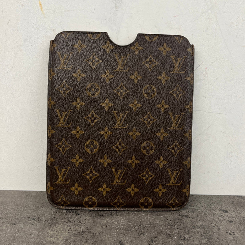 Men's Monogram iPad Case Phone Case Brown