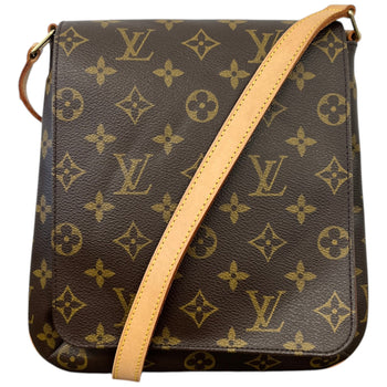 Women's Monogram Musette Salsa Messenger Bag Brown