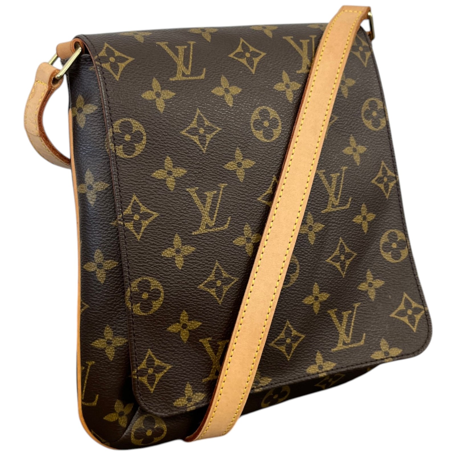 Women's Monogram Musette Salsa Messenger Bag Brown - Photo 4