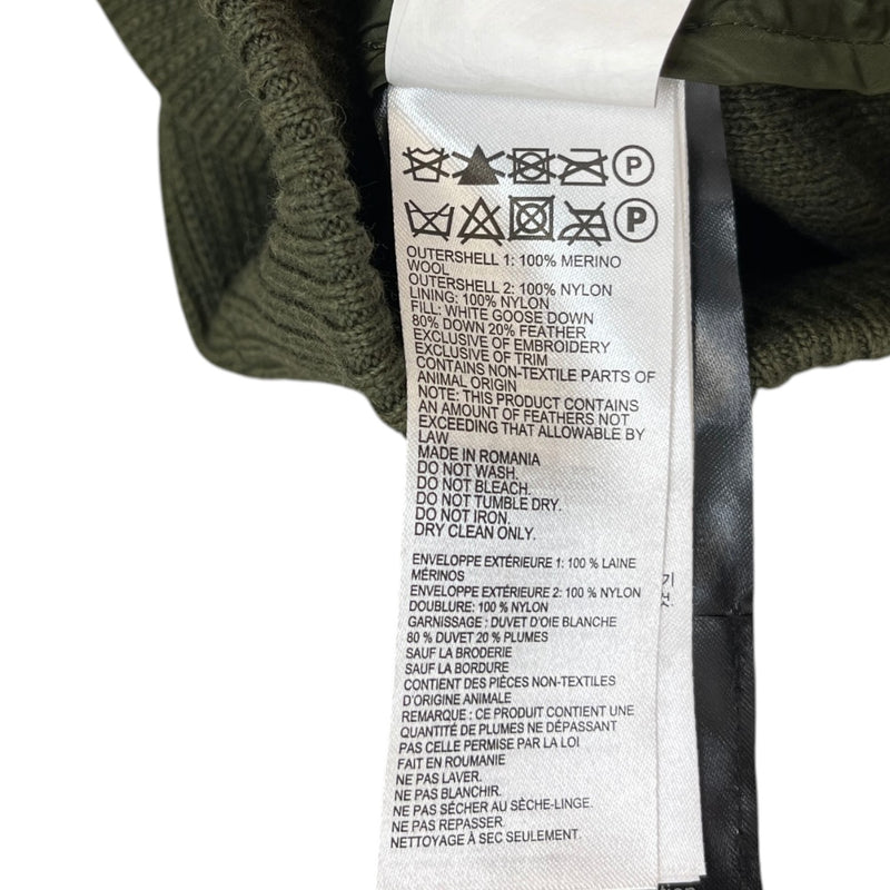 Men's Hybridge Knit Jacket Khaki Size L