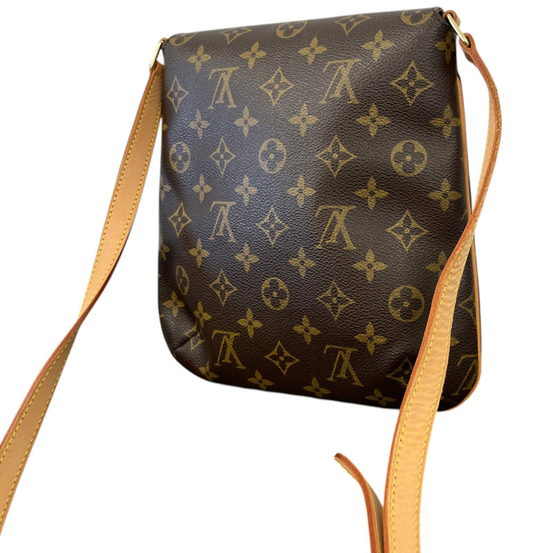 Women's Monogram Musette Salsa Messenger Bag Brown